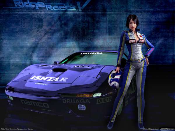 Ridge Racer V Hintergrundbild