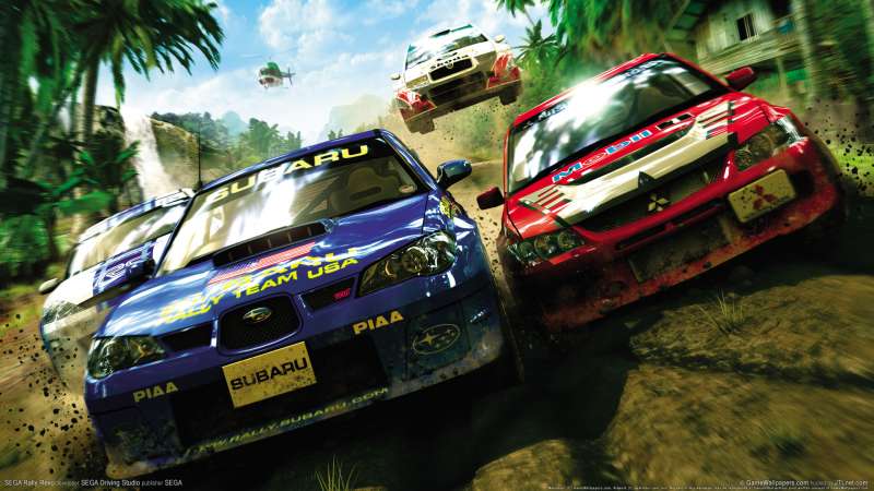 SEGA Rally Revo wallpaper or background