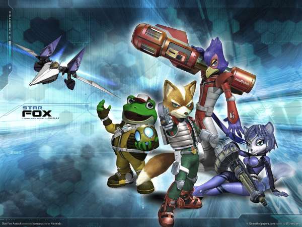 Star Fox Assault Hintergrundbild