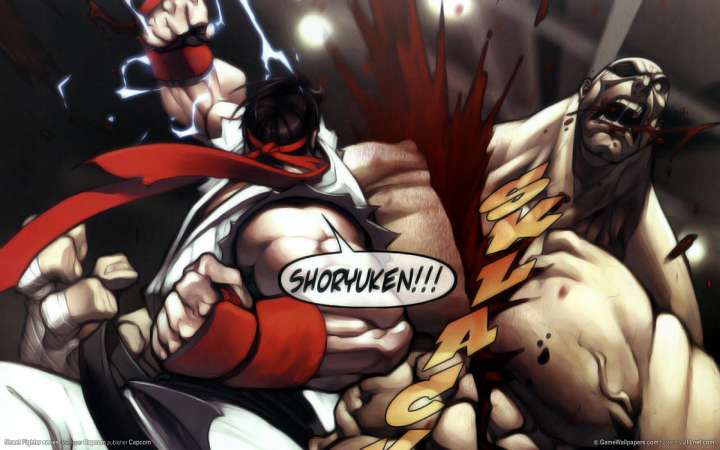 Street Fighter series Hintergrundbild