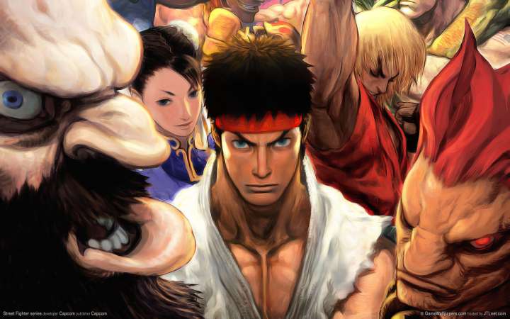 Street Fighter series Hintergrundbild