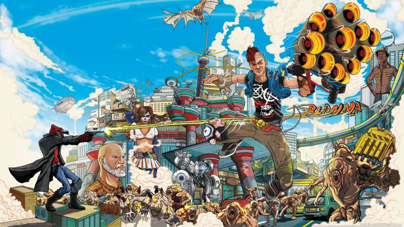 Sunset Overdrive Hintergrundbild