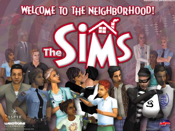 The Sims Hintergrundbild