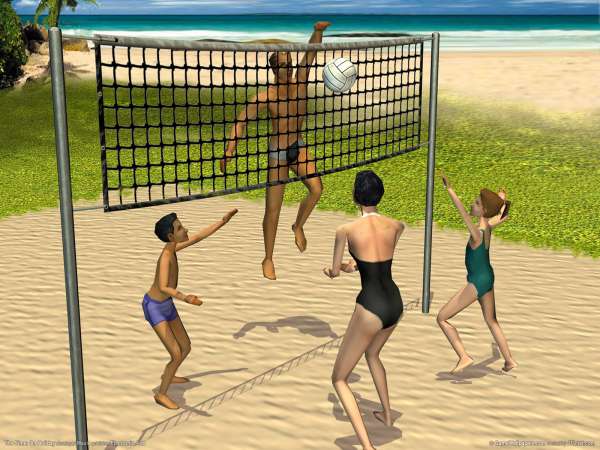 The Sims: On Holiday Hintergrundbild