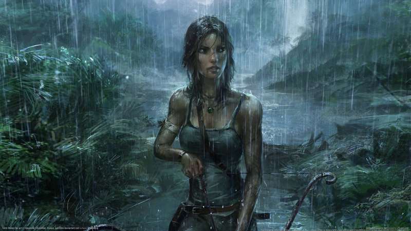 Tomb Raider fan art Hintergrundbild