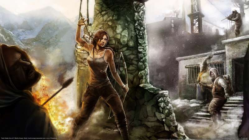 Tomb Raider fan art Hintergrundbild