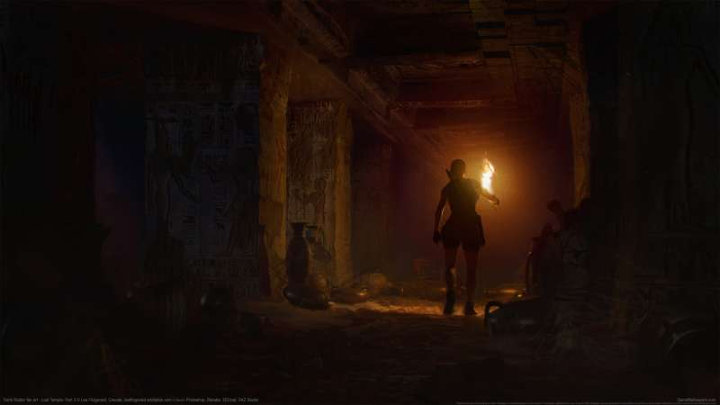 Tomb Raider fan art Hintergrundbild