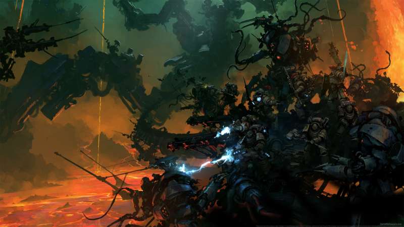 Warhammer 40,000 fan art Hintergrundbild