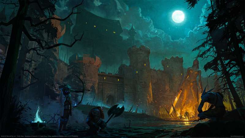 World of Warcraft fan art Hintergrundbild