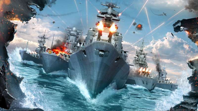 World of Warships Hintergrundbild