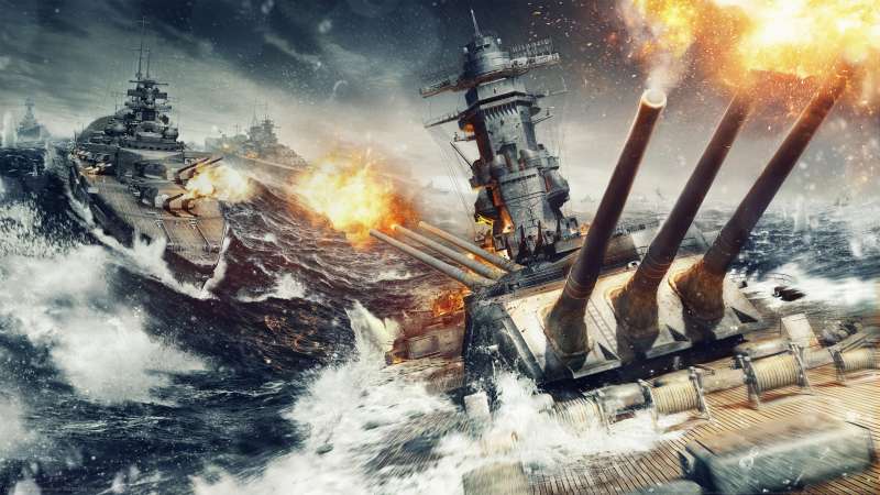 World of Warships Hintergrundbild