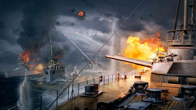 World of Warships Hintergrundbild