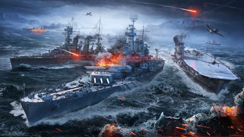 World of Warships Hintergrundbild