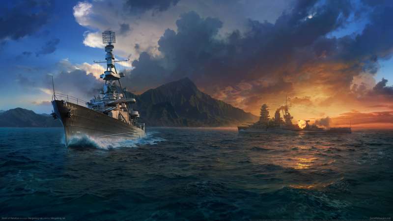 World of Warships Hintergrundbild