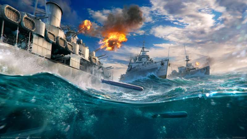 World of Warships Hintergrundbild