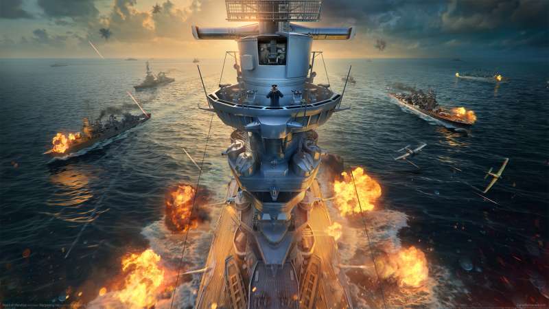 World of Warships Hintergrundbild