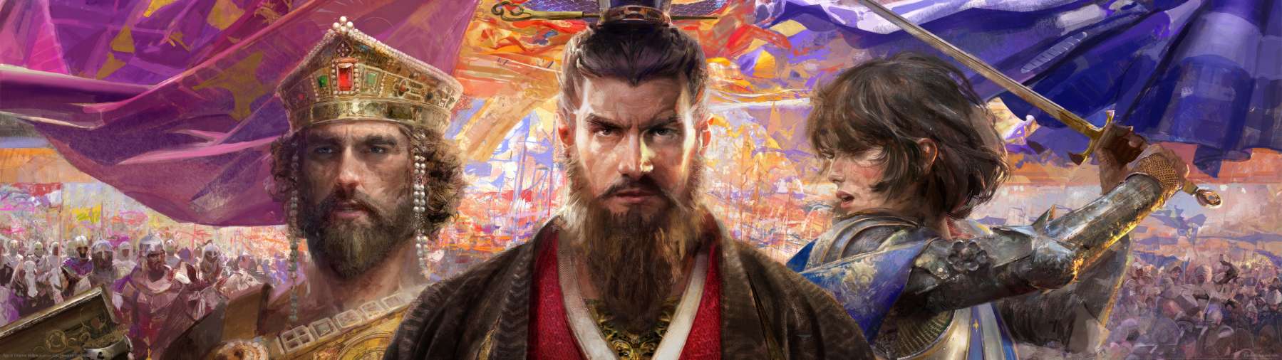 Age of Empires Mobile superwide Hintergrundbild 01