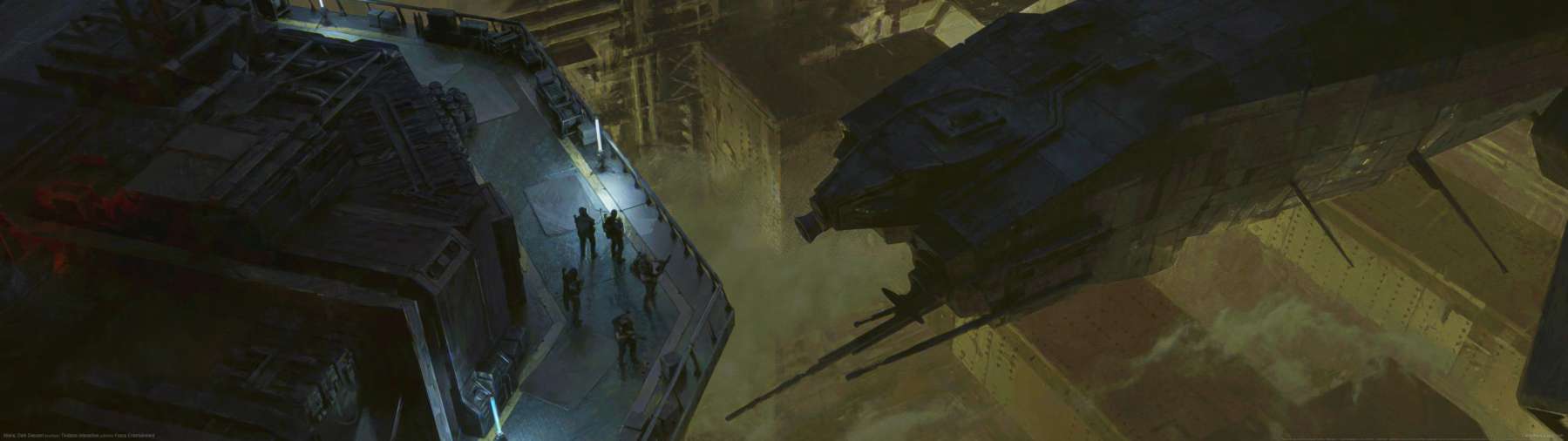 Aliens: Dark Descent superwide Hintergrundbild 01