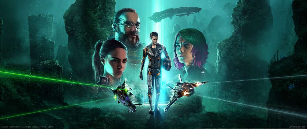 Aquanox: Deep Descent ultrawide Hintergrundbild 02