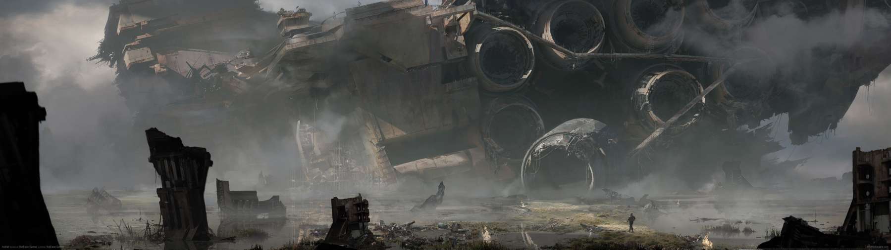 Ashfall superwide Hintergrundbild 02