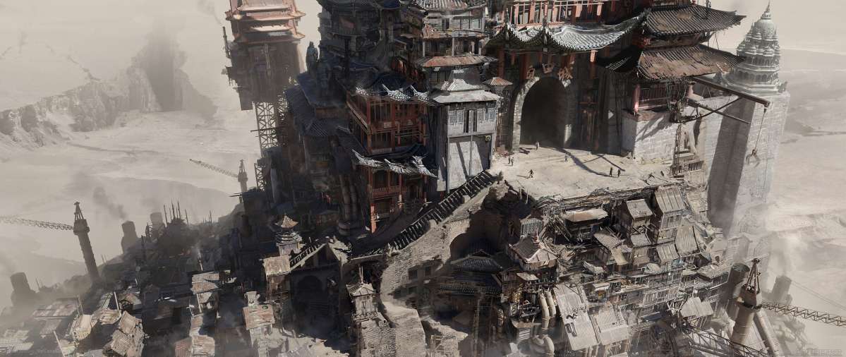 Ashfall Hintergrundbild