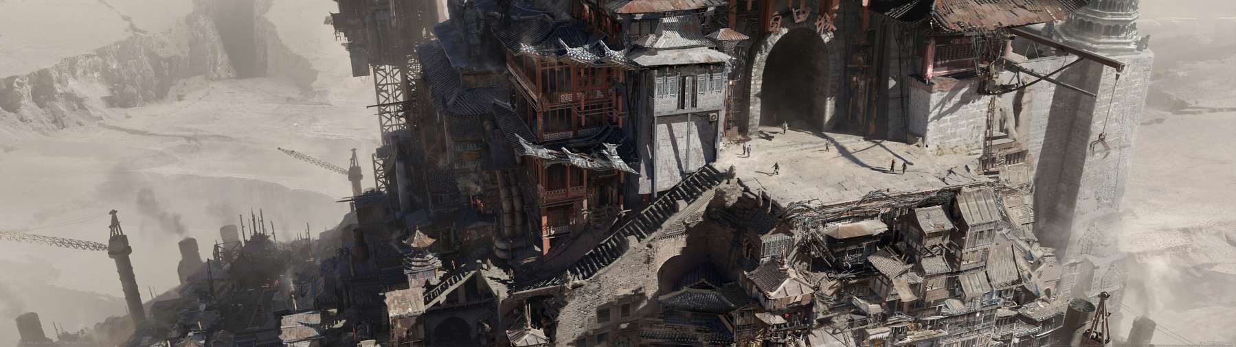 Ashfall superwide Hintergrundbild 04