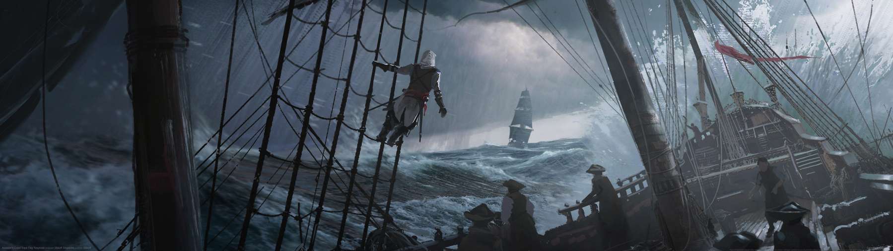 Assassin's Creed: Black Flag Resynced superwide Hintergrundbild 11