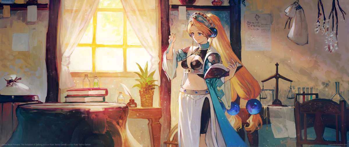 Atelier Marie Remake: The Alchemist of Salburg Hintergrundbild