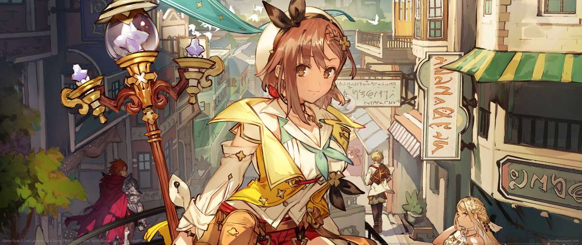 Atelier Ryza 2: Lost Legends & the Secret Fairy ultrawide Hintergrundbild 01