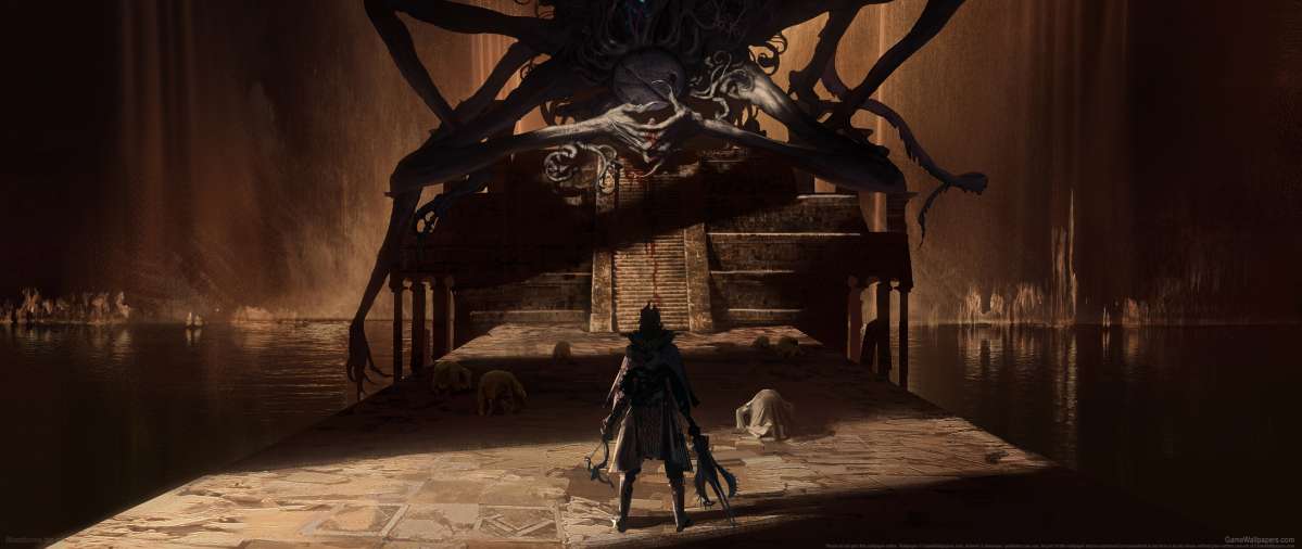 Bloodborne fan art ultrawide Hintergrundbild 01