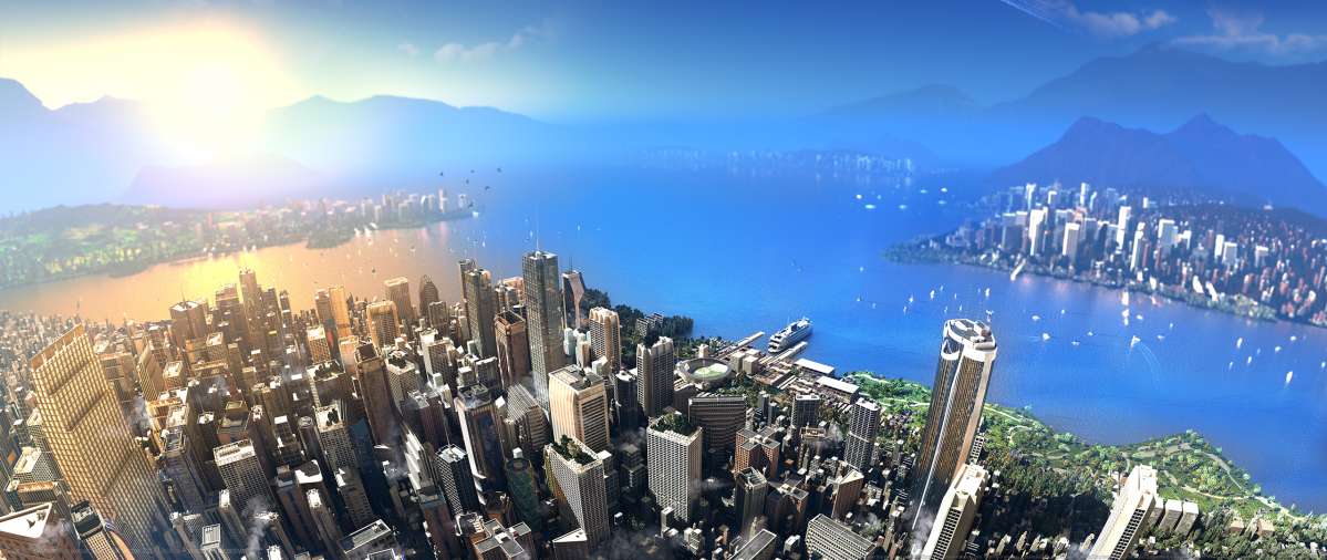 Cities Skylines 2 ultrawide Hintergrundbild 01