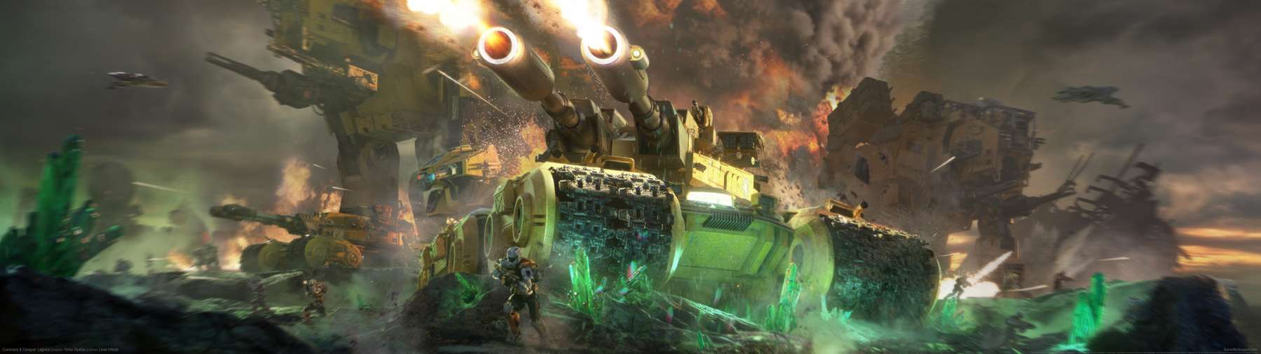 Command & Conquer: Legions superwide Hintergrundbild 01