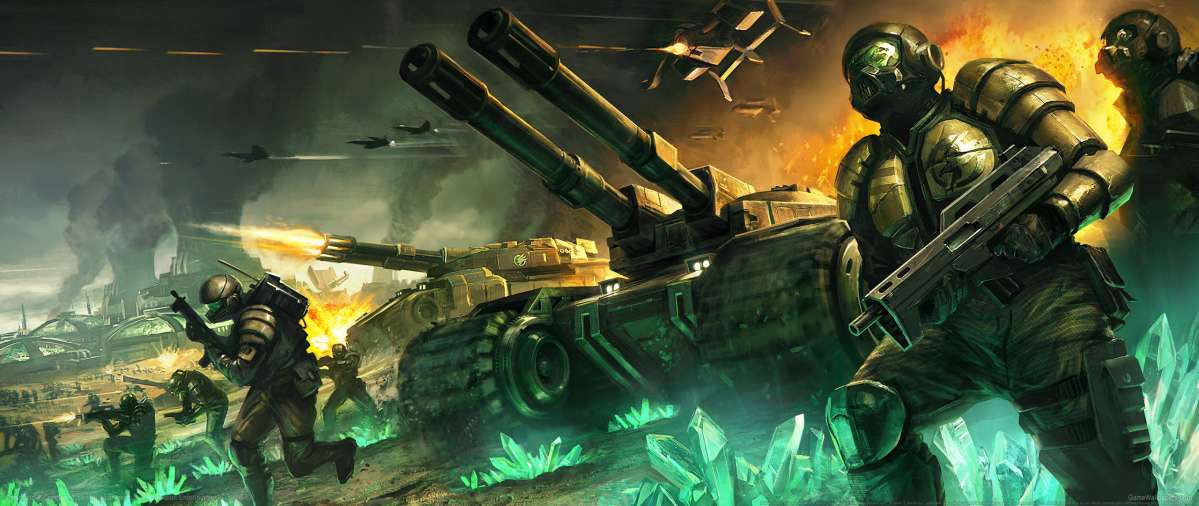 Command & Conquer: Tiberium Alliances ultrawide Hintergrundbild 01