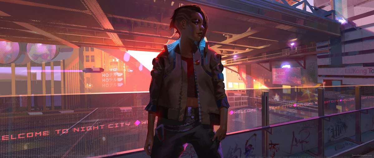Cyberpunk 2077 ultrawide Hintergrundbild 40