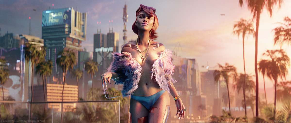 Cyberpunk 2077 ultrawide Hintergrundbild 43