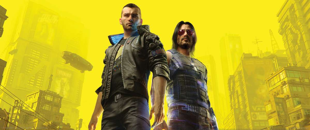 Cyberpunk 2077 ultrawide Hintergrundbild 46