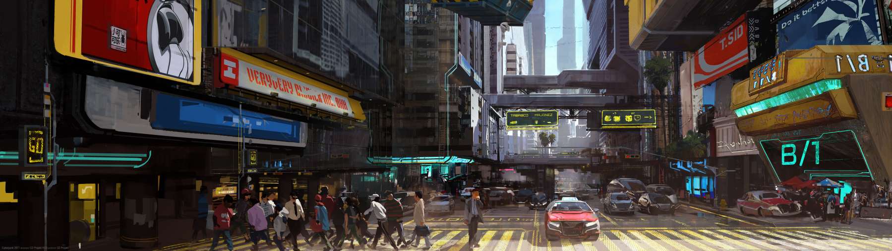 Cyberpunk 2077 superwide Hintergrundbild 51