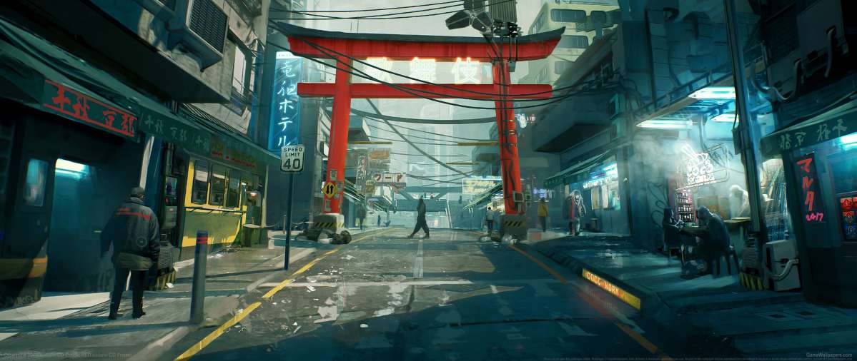 Cyberpunk 2077 ultrawide Hintergrundbild 52