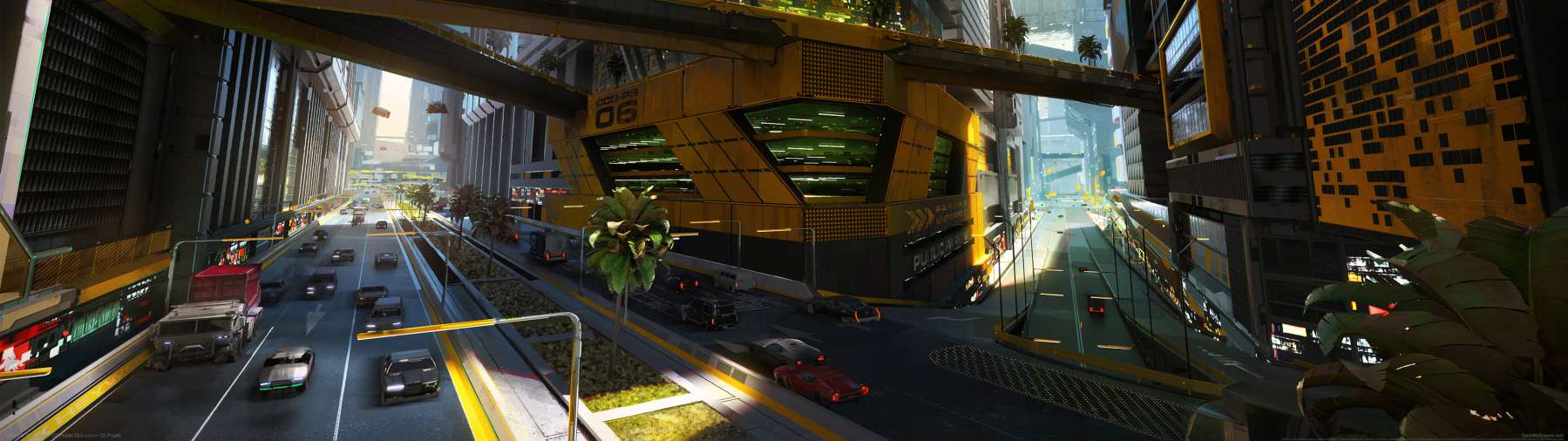 Cyberpunk 2077 superwide Hintergrundbild 54