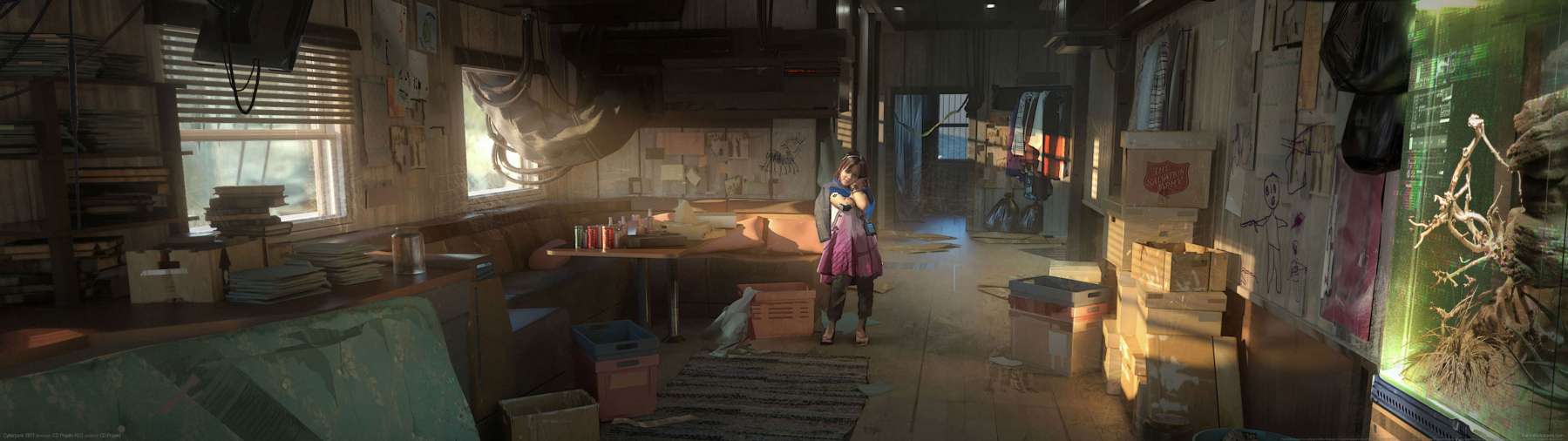Cyberpunk 2077 superwide Hintergrundbild 55