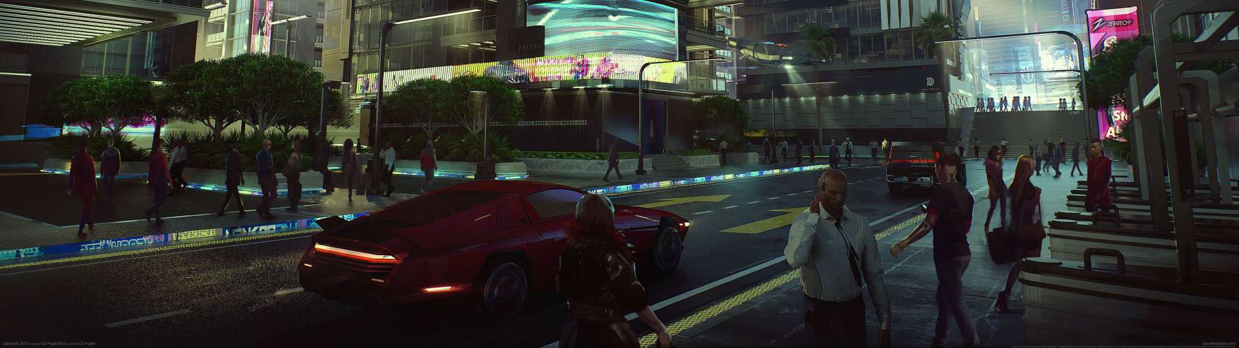 Cyberpunk 2077 superwide Hintergrundbild 56