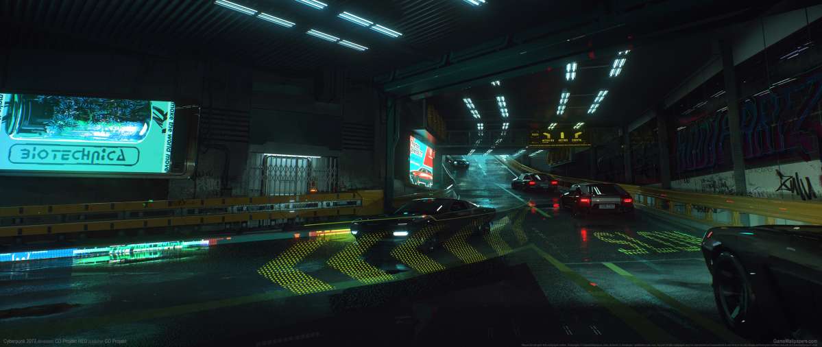 Cyberpunk 2077 ultrawide Hintergrundbild 62