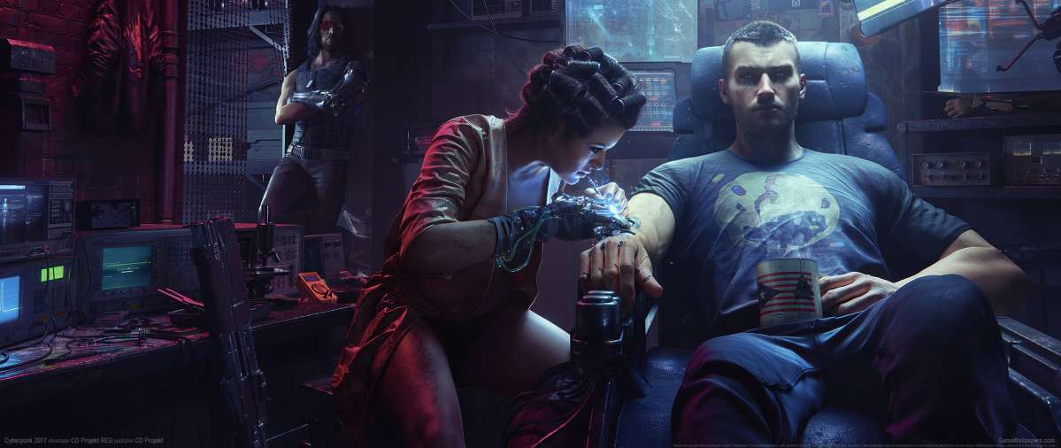 Cyberpunk 2077 ultrawide Hintergrundbild 66