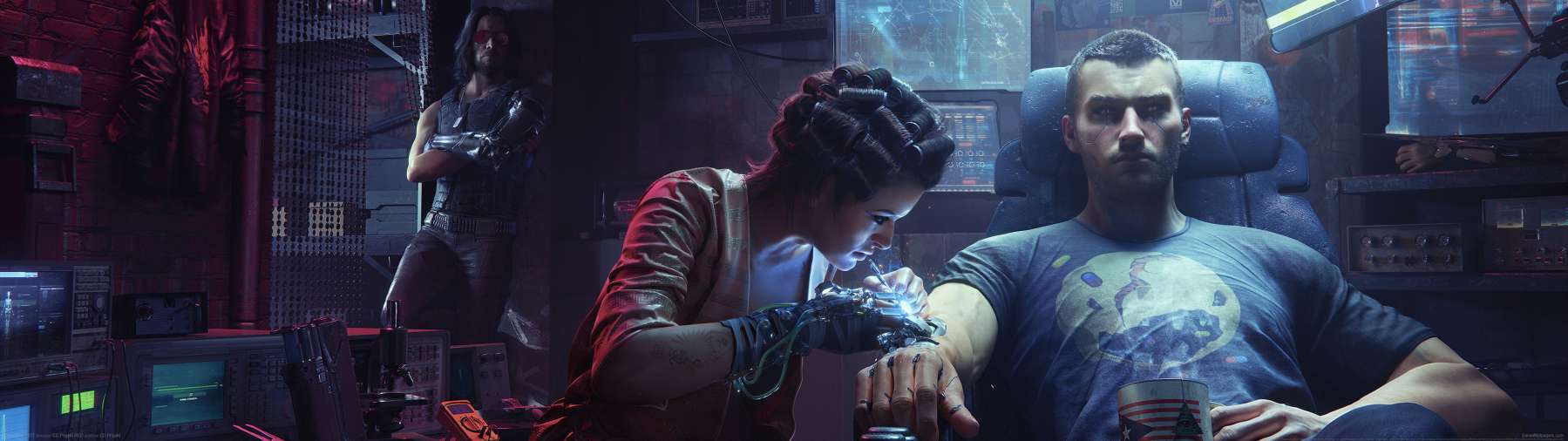 Cyberpunk 2077 superwide Hintergrundbild 66
