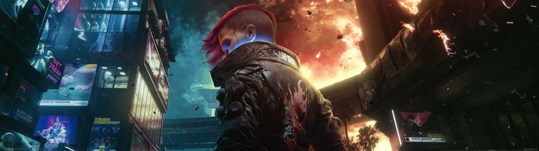 Cyberpunk 2077 superwide Hintergrundbild 67
