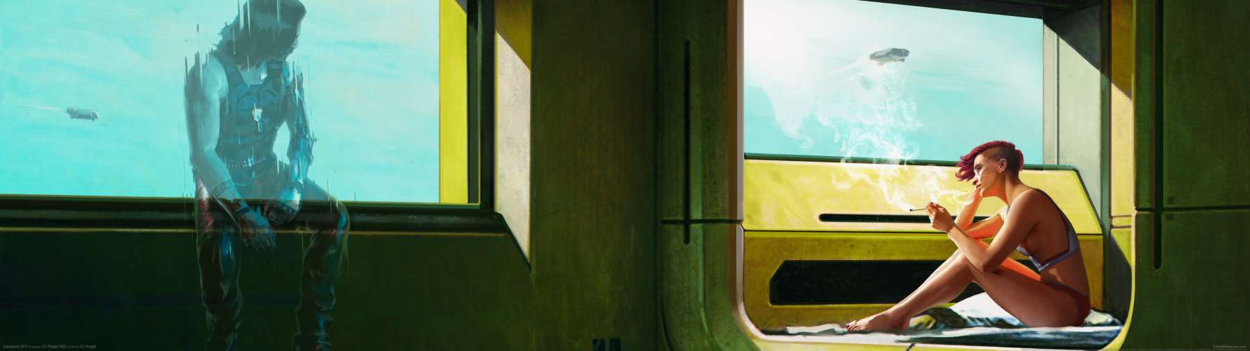 Cyberpunk 2077 superwide Hintergrundbild 69