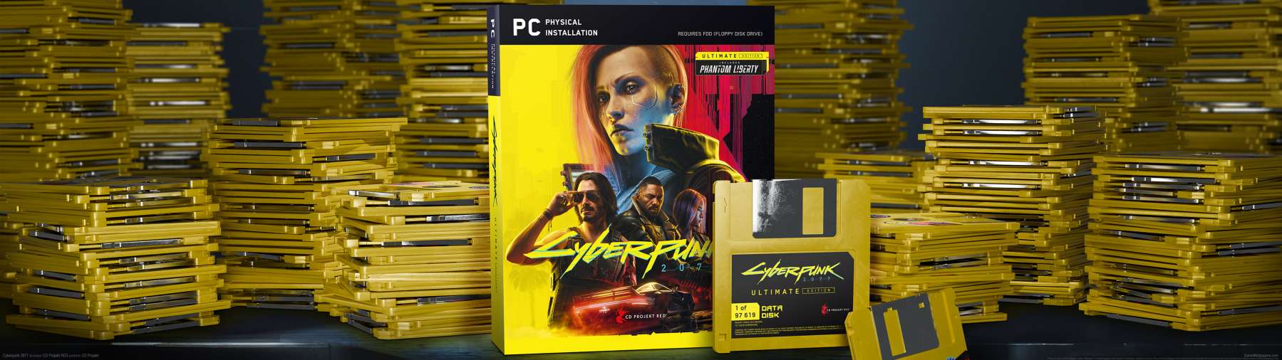 Cyberpunk 2077 superwide Hintergrundbild 70
