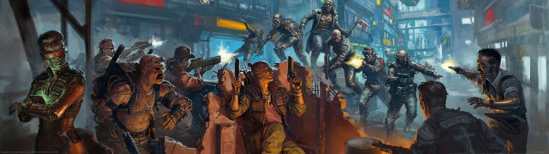 Cyberpunk 2077: Gangs of Night City Hintergrundbild