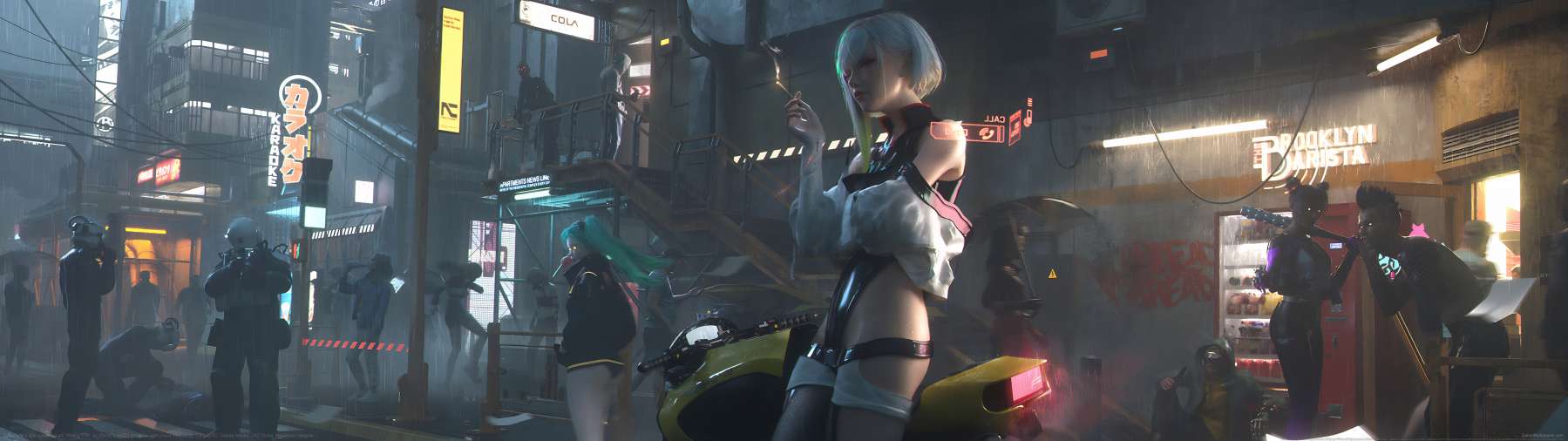 Cyberpunk: Edgerunners fan art Hintergrundbild