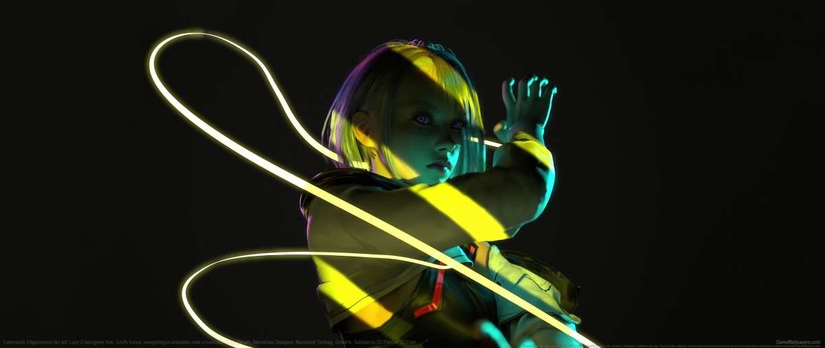 Cyberpunk: Edgerunners fan art Hintergrundbild